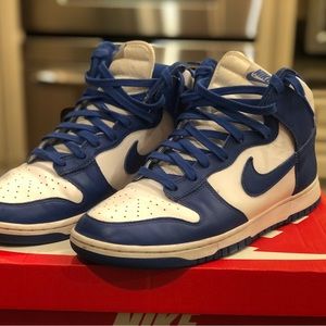 Mens size 10.5 Royal Blue Dunk Highs